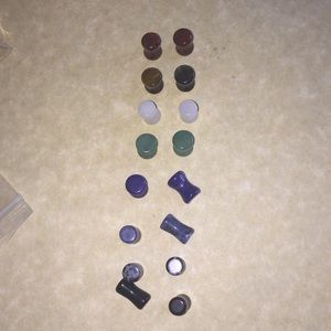 🤩Genuine gemstone plugs